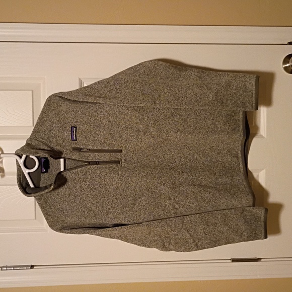 Patagonia Other - Patagonia Men's Small Heathered Gray Quarter-Zip Better Sweater Fleece